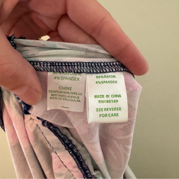 Lilly Pulitzer Kori Jumpsuit Romper Wide Leg Floral Tropicql Womens SZ Small - Picture 12 of 15